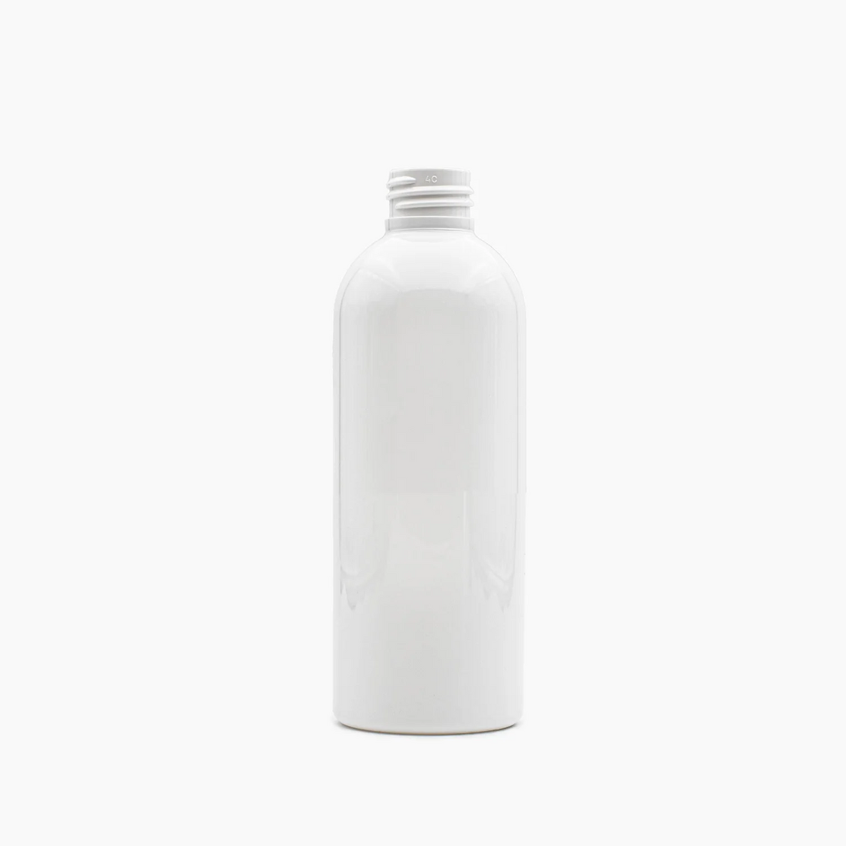 100 ml PET Boston Tall Bottle (20 mm neck) - No Closure - Solid White