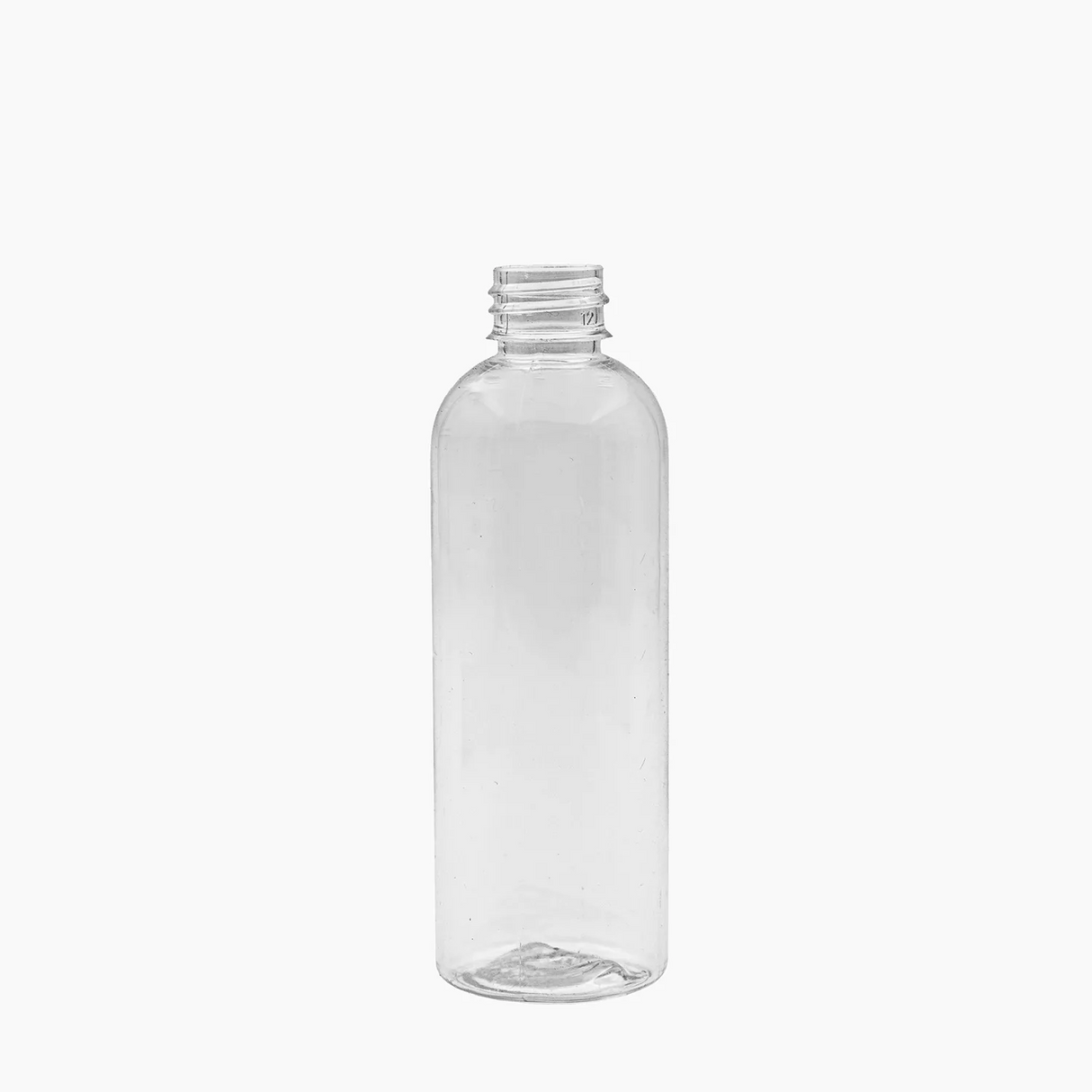 100 ml PET Boston Tall Bottle (20 mm neck) - No Closure - Clear