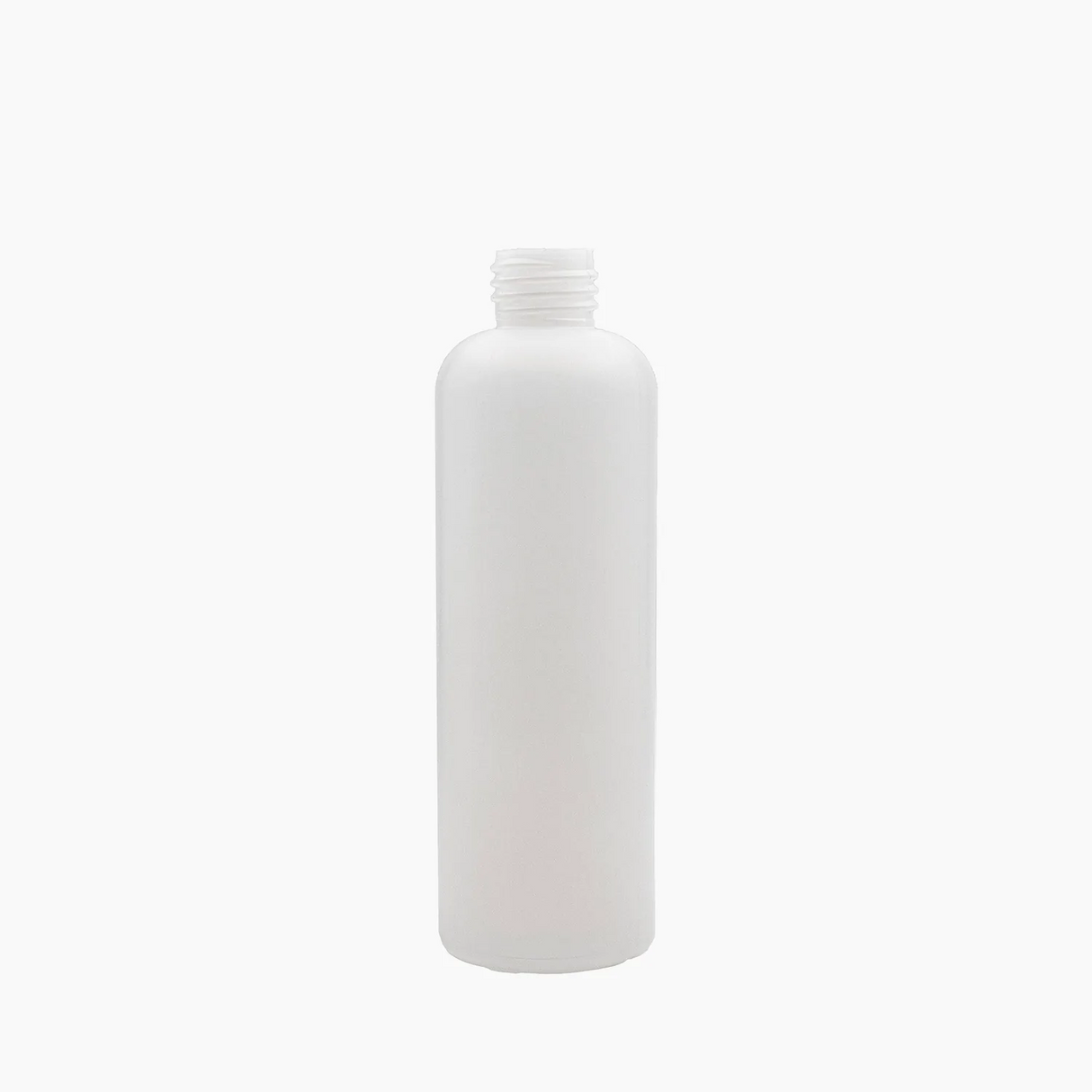 125 ml HDPE Boston Tall Bottle (24 mm neck) - No Closure - Natural