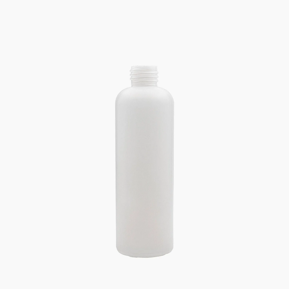 125 ml HDPE Boston Tall Bottle (24 mm neck) - No Closure - Natural