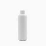 125 ml HDPE Boston Tall Bottle (24 mm neck) - No Closure - White