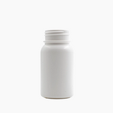 125 ml HDPE Tablet Container (38 mm neck) - No Closure - White