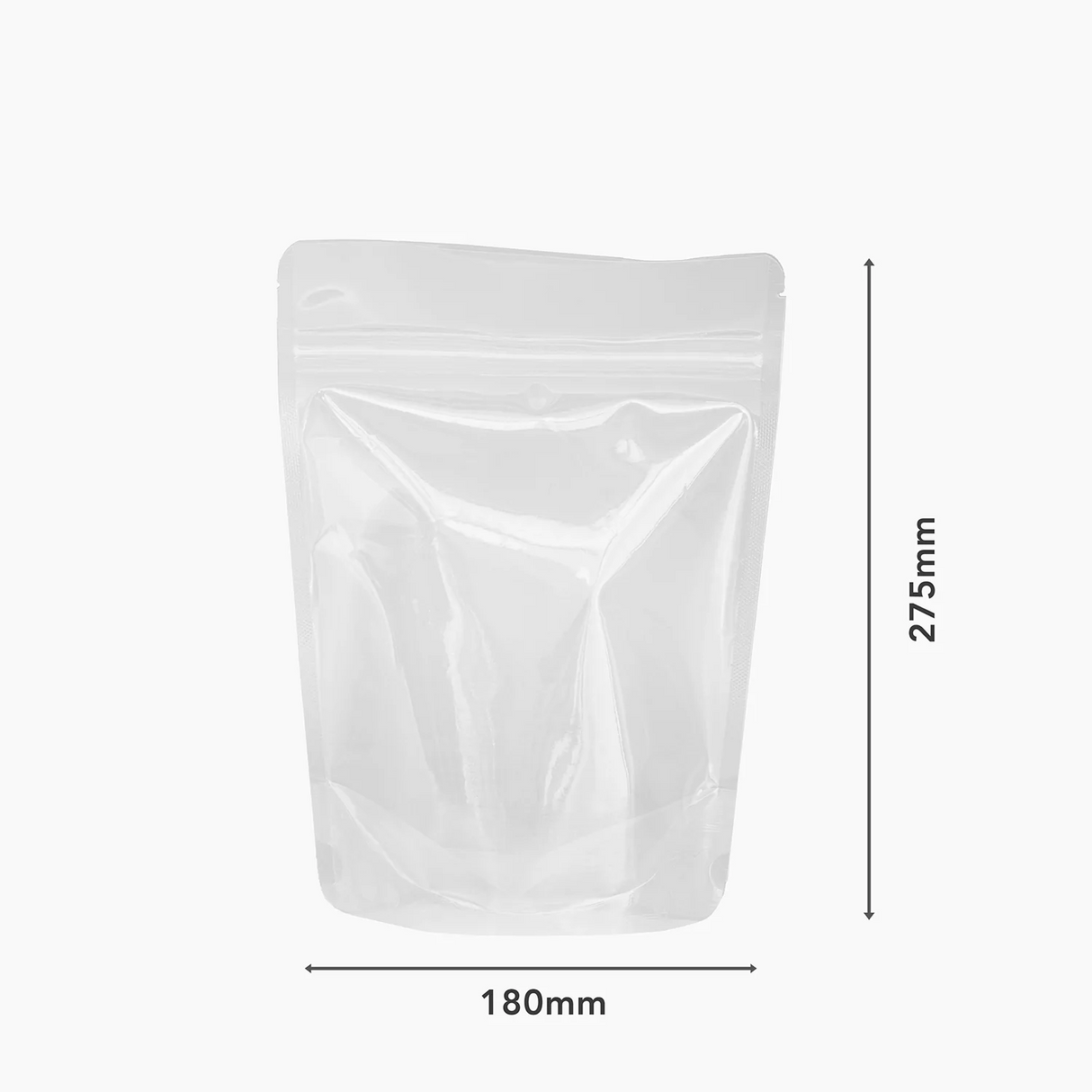 1500 ml Stand-Up Pouch (Zipper) - Clear