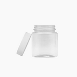 150 ml PET Jar (53 mm neck) - With Closure - Clear