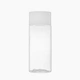 150 ml PET Sharp Cylindrical Bottle (24 mm neck) - With Closure & Dropper Plug - Clear