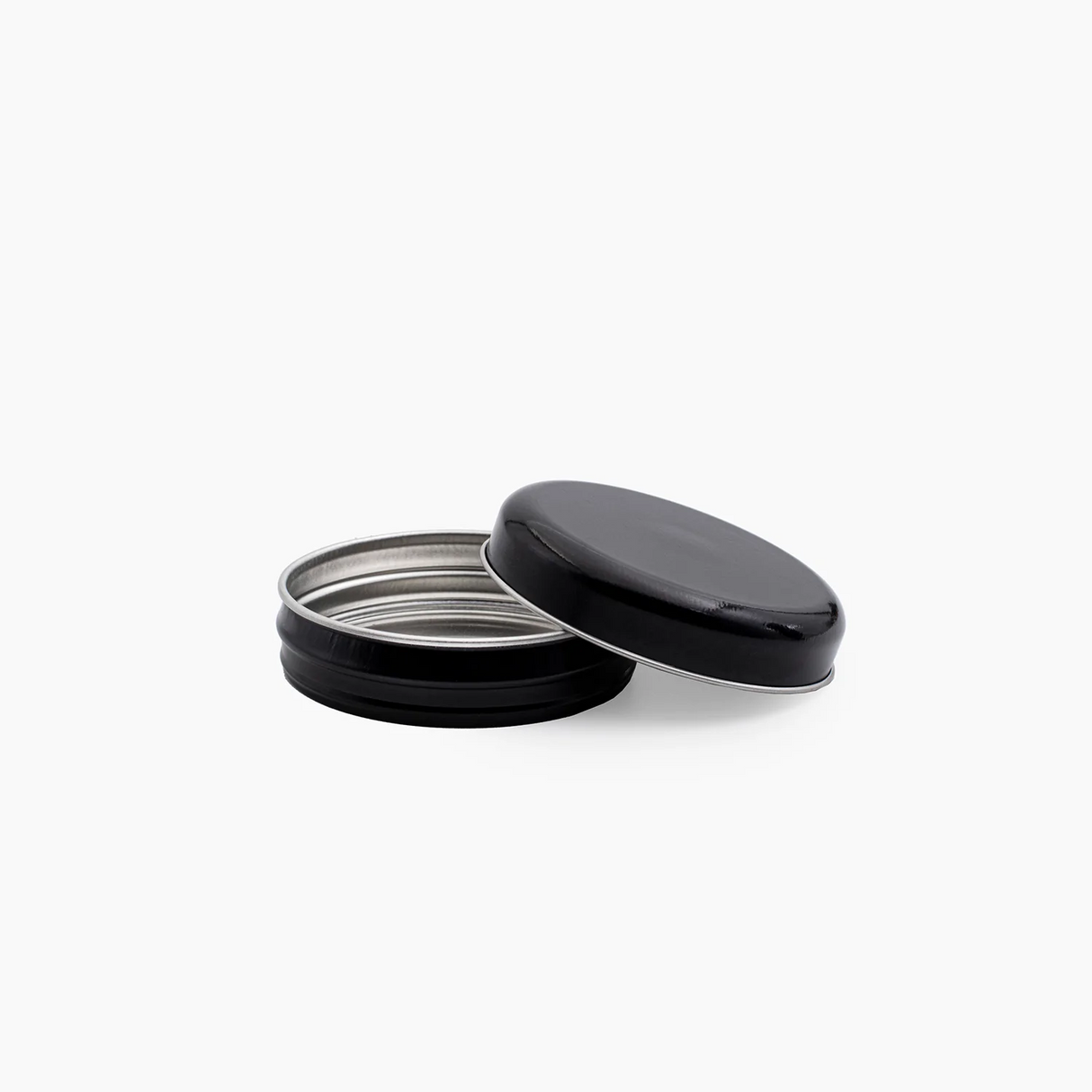 20 ml Tin Container with Lid (16 grams) - Black