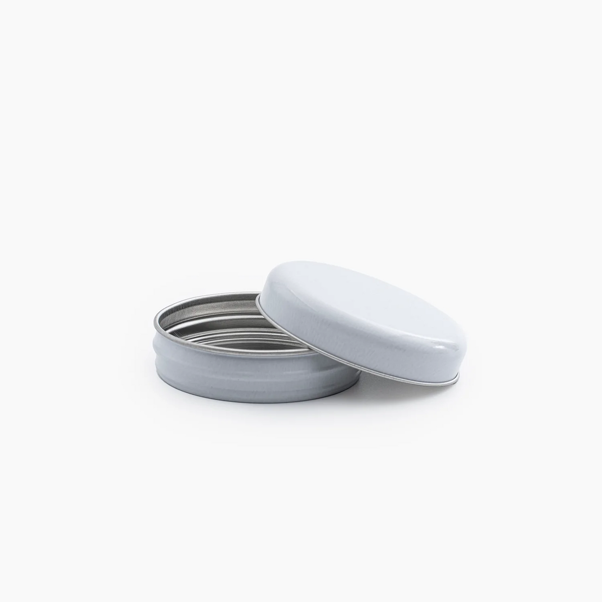 20 ml Tin Container with Lid (16 grams) - White