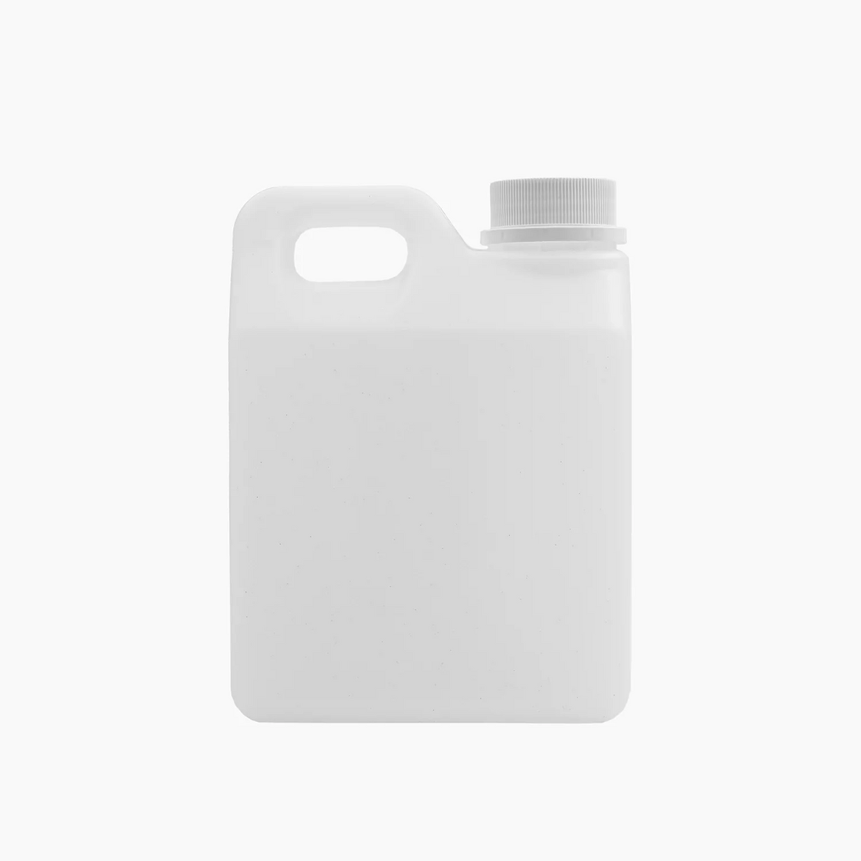 1 L HDPE Jerry Can (38 mm neck) - With closure - Natural