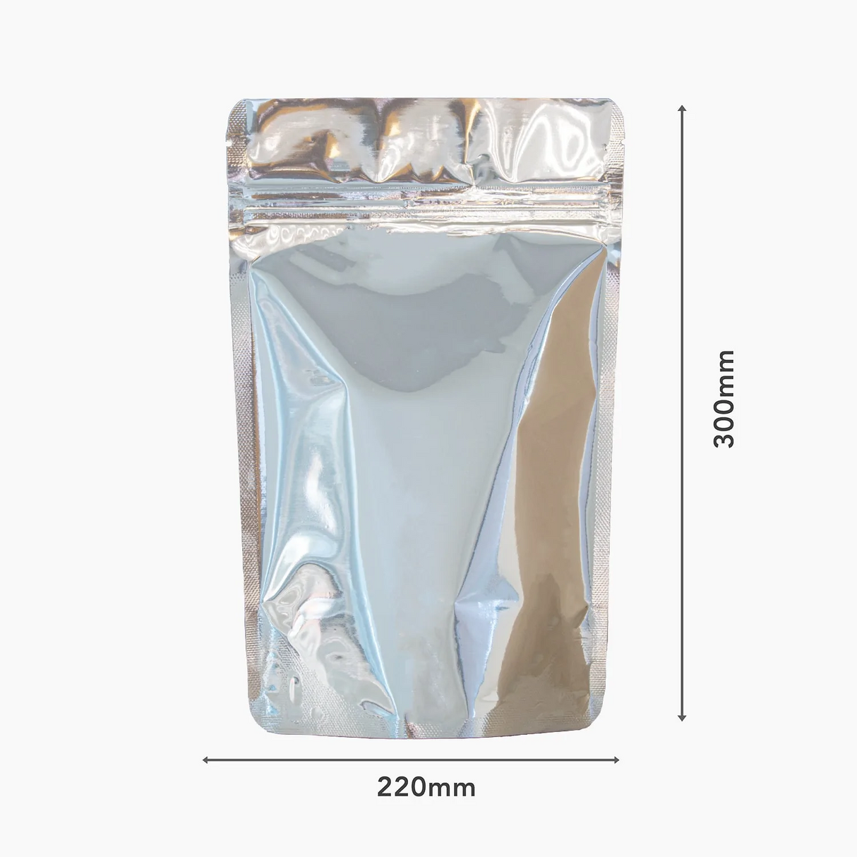 2000 ml Stand-Up Pouch (Zipper) - Metallic