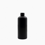 200 ml HDPE Boston Tall Bottles (24 mm neck) - No Closure - Black