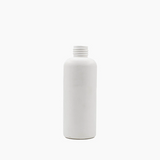 200 ml HDPE Boston Tall Bottles (24 mm neck) - No Closure - White