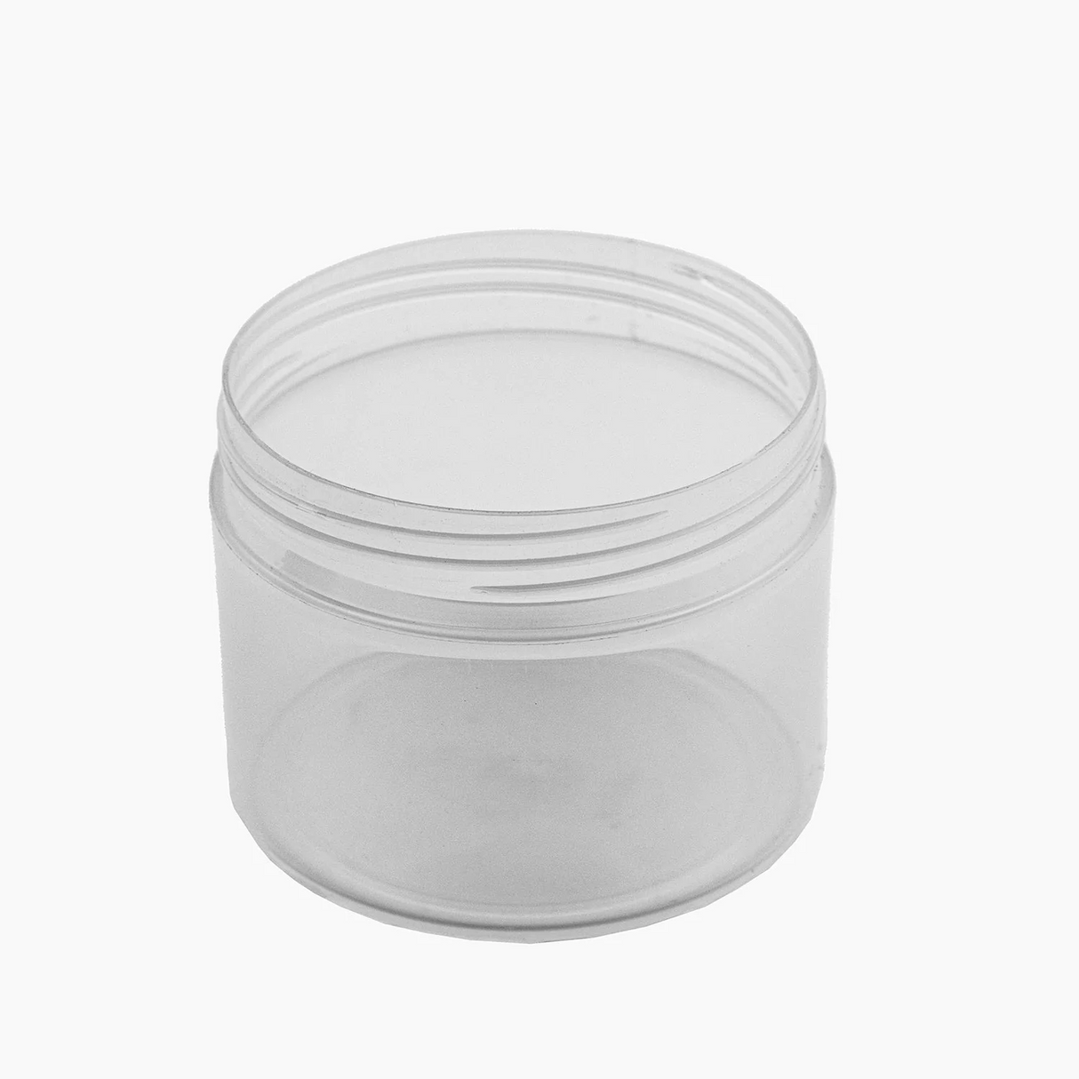 250 g Cosmetic Jar (85 mm neck) - Natural with Natural lid