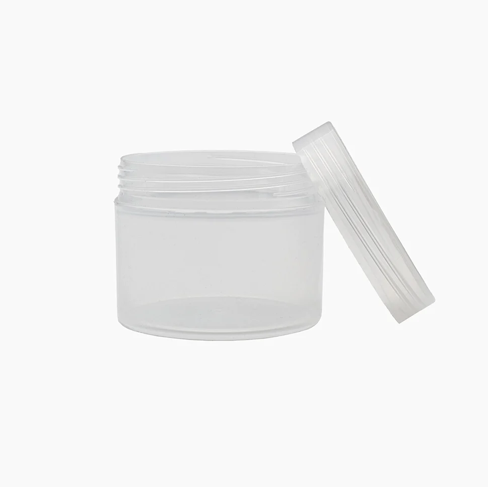 250 g Cosmetic Jar (85 mm neck) - Natural with Natural lid