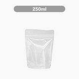 250 ml Stand-Up Pouch (Zipper) - Clear