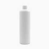 250 ml HDPE Boston Tall Bottle (24 mm neck) - No Closure - White