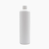 250 ml HDPE Boston Tall Bottle (24 mm neck) - No Closure - White