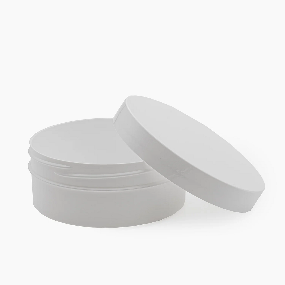 250 ml Body Butter Jar  - White with White Lid