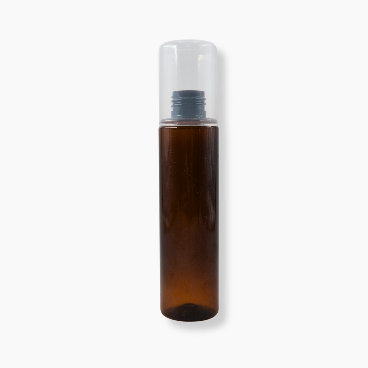 150ml My Spray PET Bottle (24 mm neck) - No Closure - With Overcap - Amber