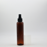 150ml My Spray PET Bottle (24 mm neck) - No Closure - With Overcap - Amber