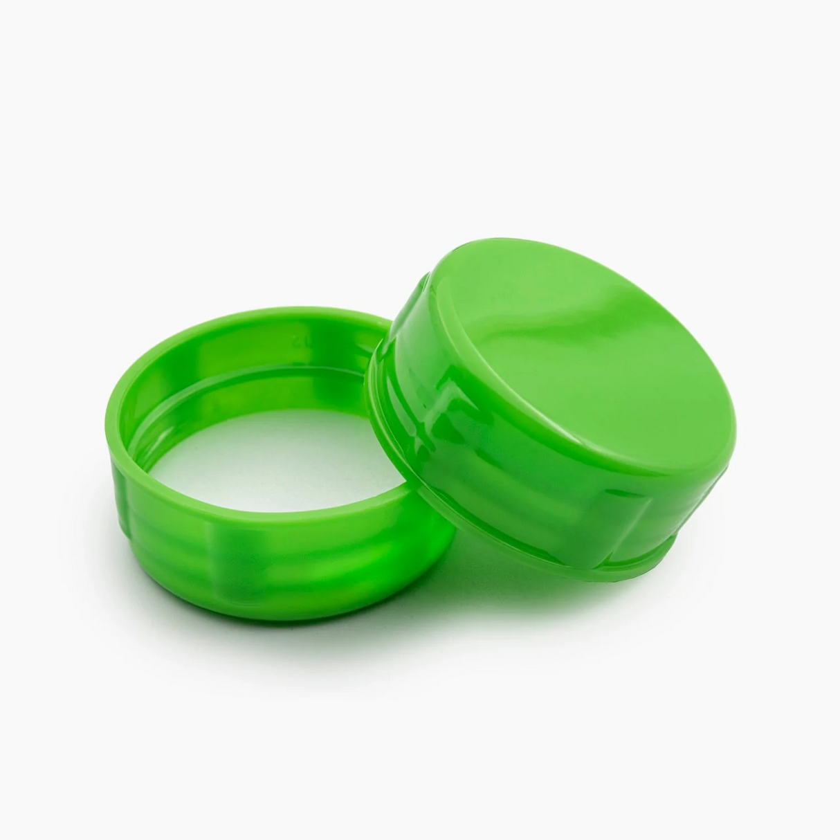 Tablet Container Cap with EPE Liner (38 mm) - Green