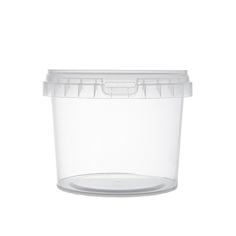 500ml Transparent Bucket - Including Closure