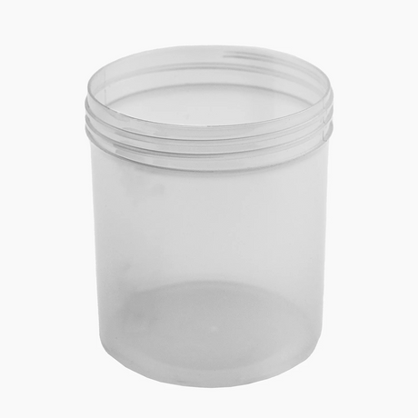 500 g Cosmetic Jar (90 mm neck) - Natural with Natural Lid