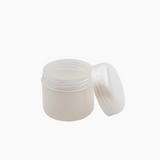 50 g Euro Jar with Lid - Pearl White