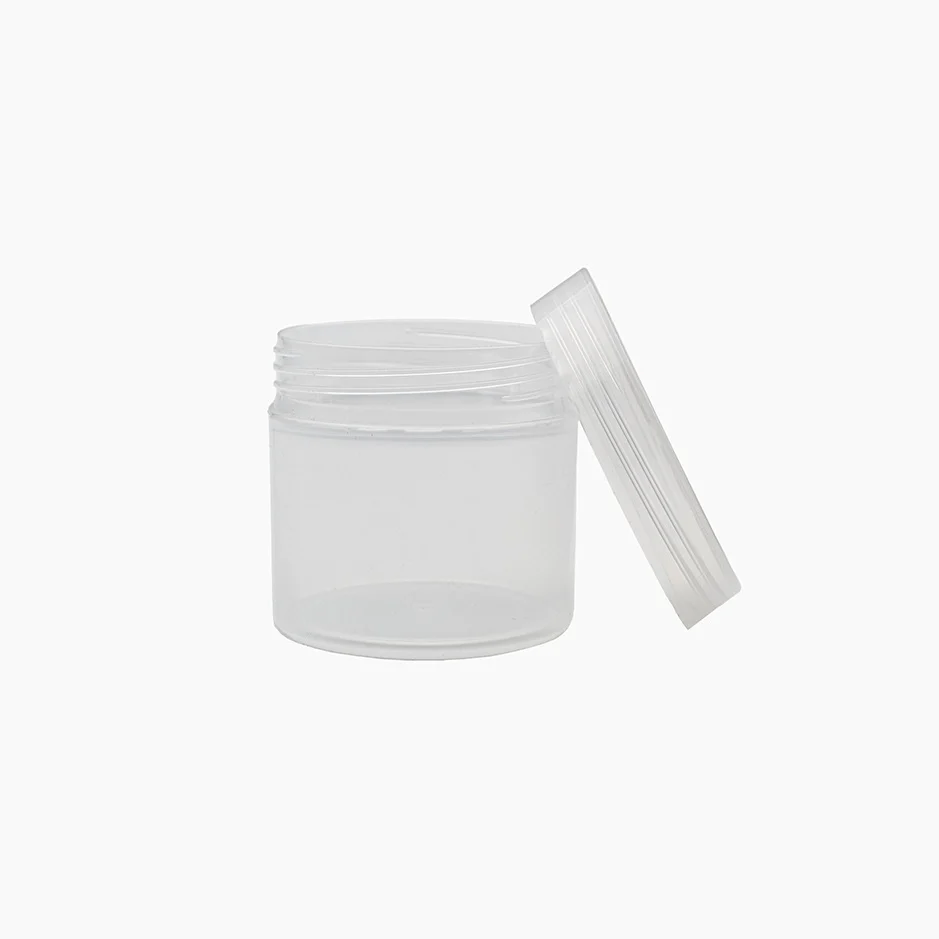 50 g Cosmetic Jar (50 mm neck) - Natural with Natural lid