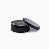 90 ml Tin Container with Lid (75 grams) - Black