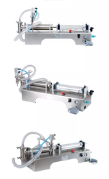 Horizontal Pneumatic Liquid Filling Machine (100-1000ml ) - Single Nozzle Precision Filler