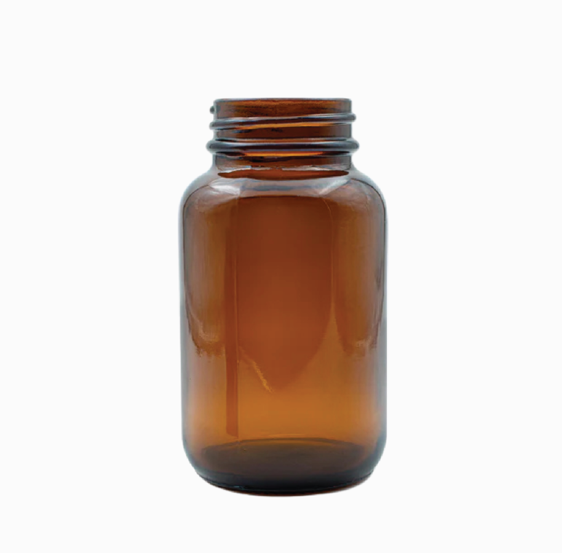 120 ml Glass Amber Bottle (38 mm Neck) - No Closure