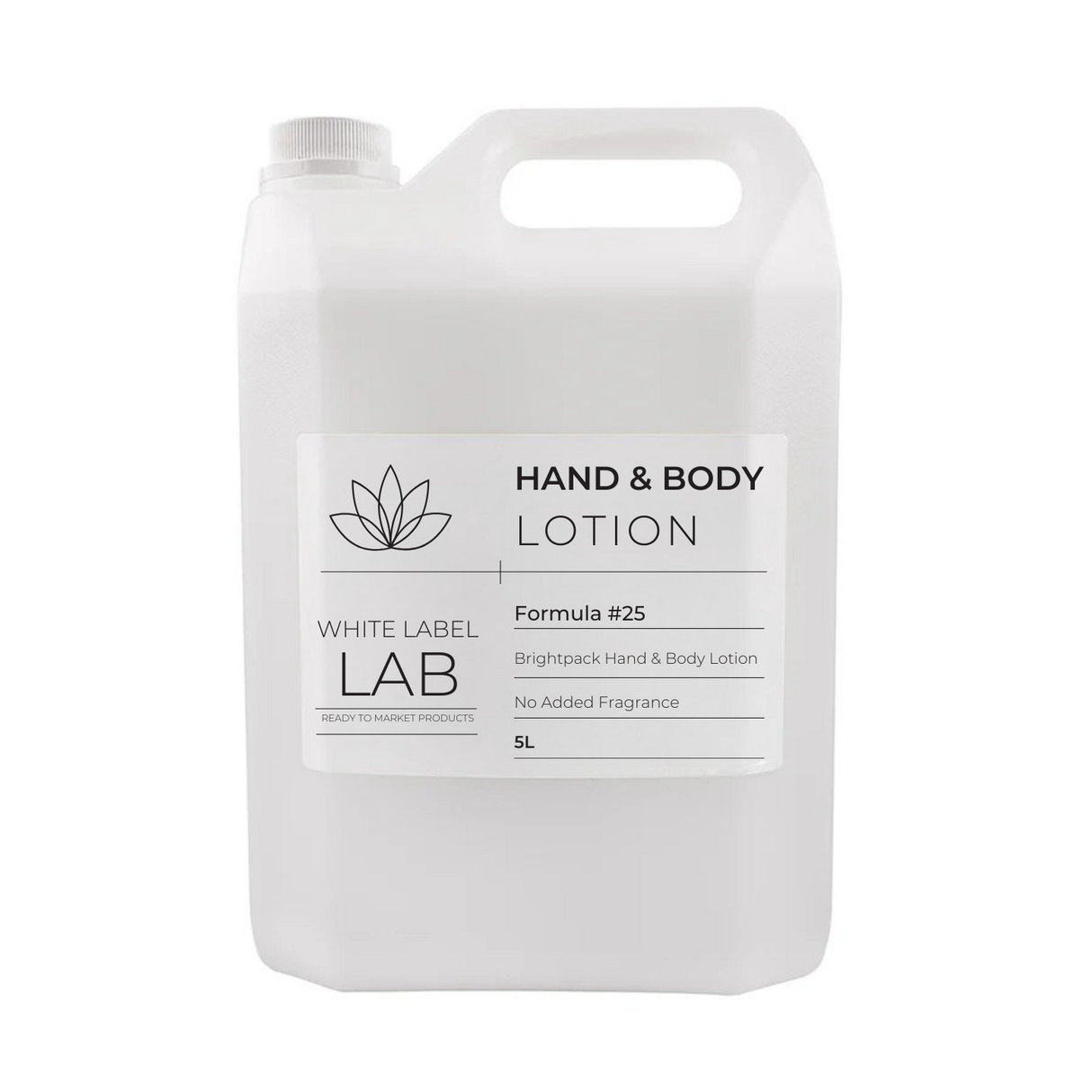 Brightpack Hand and Body Lotion (Fragrance-Free) (White Label Lab)