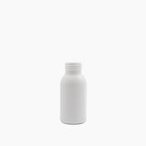 50 ml HDPE Boston Tall Bottle (24 mm neck) - No Closure - White