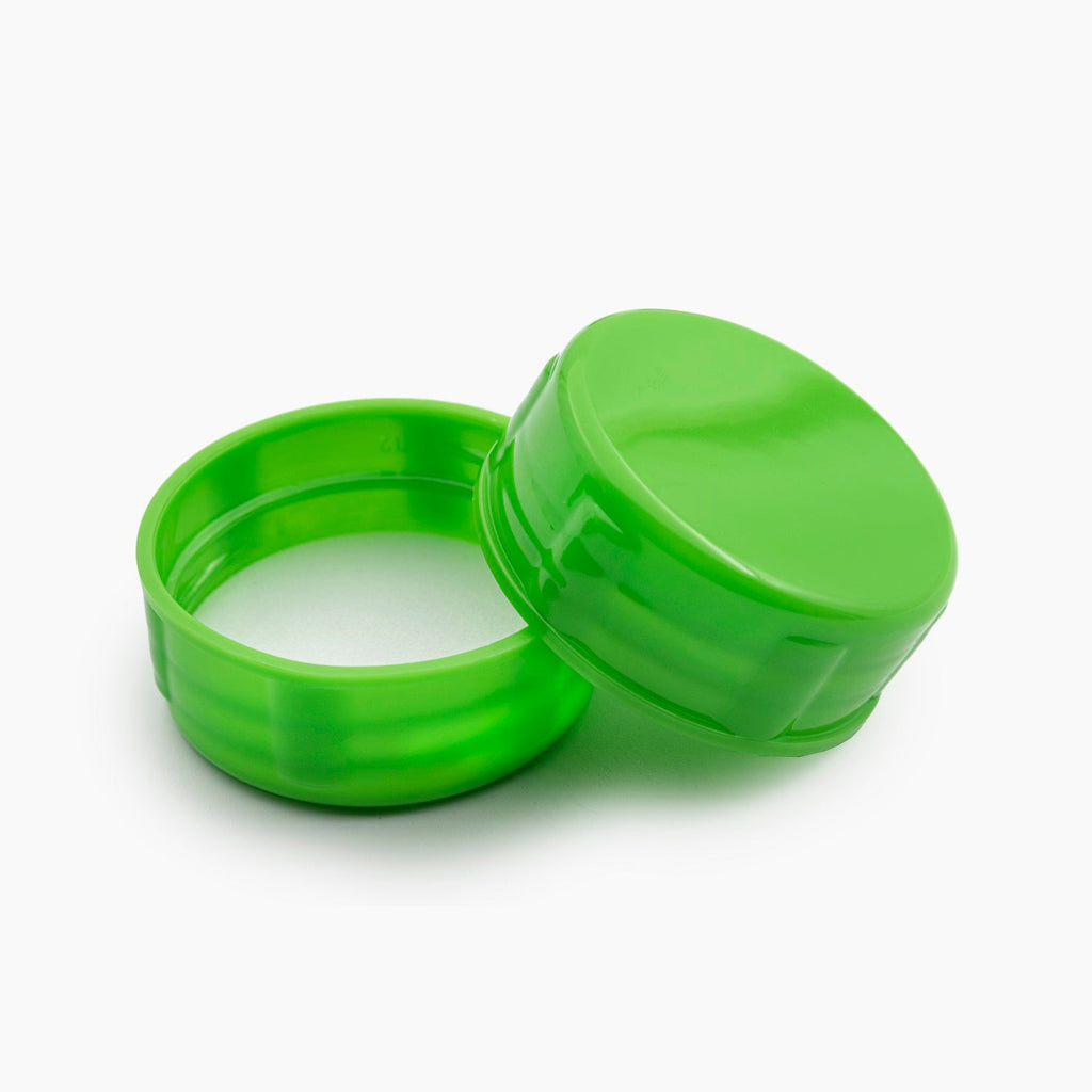 Tablet Container Cap with EPE Liner (38mm) - Green
