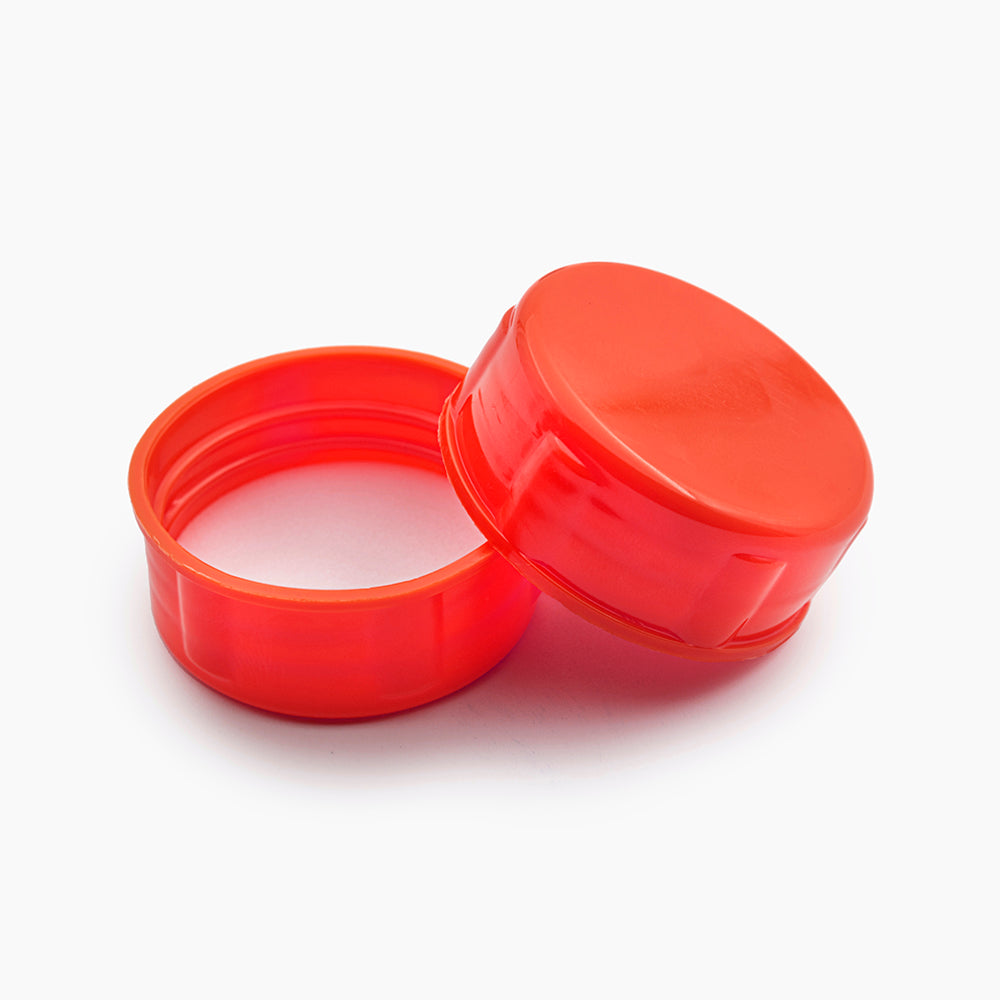 Tablet Container Cap with EPE Liner (38mm) - Red